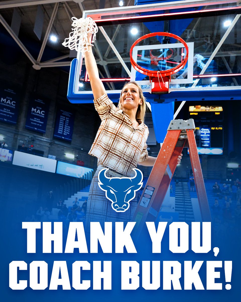 Thank you, Coach Burke for all that you did for us. We wish you the best in Tucson 💙