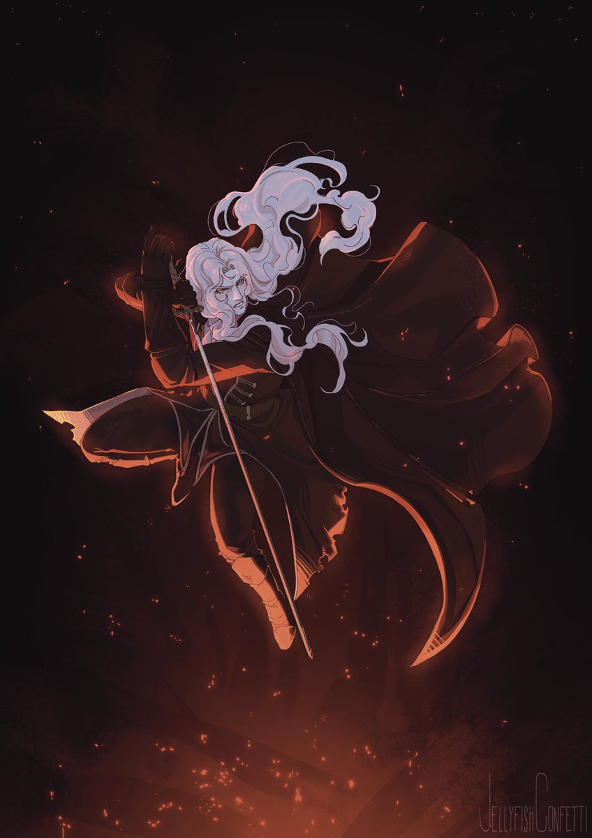 So I love one boi 🥰🥰😍😍 

#Castlevania #Alucard