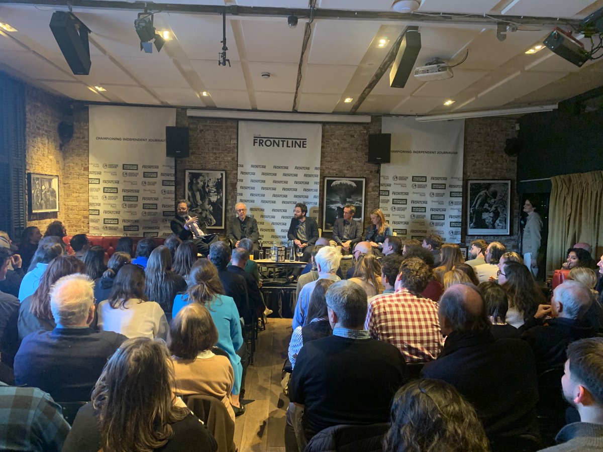 Tam Hussein (@tamhussein) on Twitter photo Great discussion about a murder in Cairo which used to plague <a href="/thetimes/">The Times and The Sunday Times</a> editor Harry Evan. Fantastic guests with veteran newsman Peter Gillman, <a href="/ManuMidolo/">Emanuele Midolo</a> <a href="/marklowen/">Mark Lowen</a> <a href="/scribblercat/">Catherine Philp</a> and host <a href="/FaisalAlYafai/">Faisal Al Yafai</a> <a href="/frontlineclub/">Frontline Club</a> Great discussion about a murder in Cairo which used to plague <a href="/thetimes/">The Times and The Sunday Times</a> editor Harry Evan. Fantastic guests with veteran newsman Peter Gillman, <a href="/ManuMidolo/">Emanuele Midolo</a> <a href="/marklowen/">Mark Lowen</a> <a href="/scribblercat/">Catherine Philp</a> and host <a href="/FaisalAlYafai/">Faisal Al Yafai</a> <a href="/frontlineclub/">Frontline Club</a>