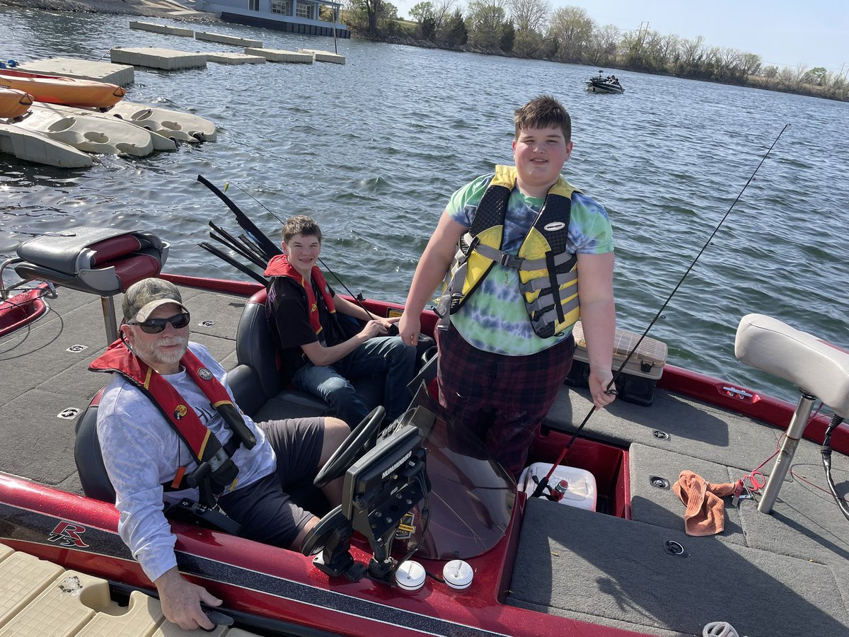 A little twist today on the usual Brightwater Bay trip: the kids get a lesson in boater safety while fishing on the water. Big thanks to community members Ricky Runk and Dave Platt for sharing their time and knowledge with the boys today!