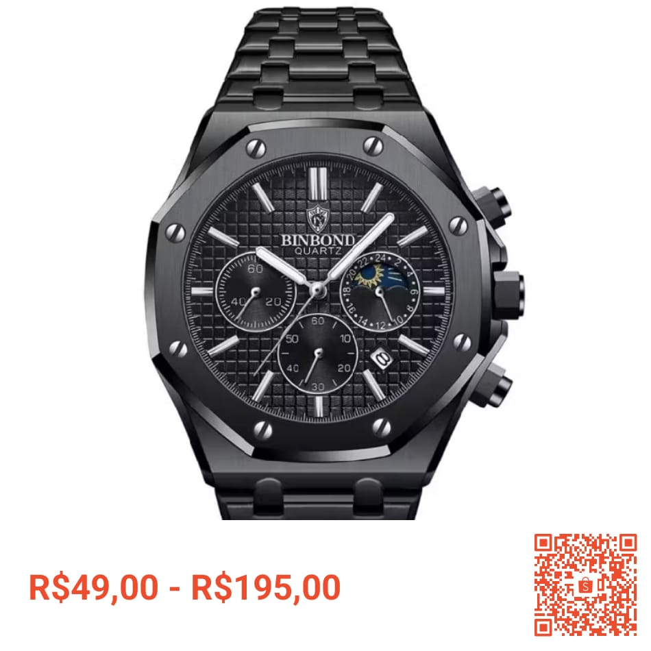 Geiversonsantos's tweet photo. ##achadinhosshopee #compra #lojaonline #vendas #tops #TopStore #achadinhos #novidades #loja Vendendo Relógio luxo Role masculino Aço inoxidável a prova d'água esportivo Multifuncional por R$49,00 - R$195,00. Encontre na Shopee agora! https://t.co/RQRYF2Fj5f https://t.co/NyYrbL0VEr