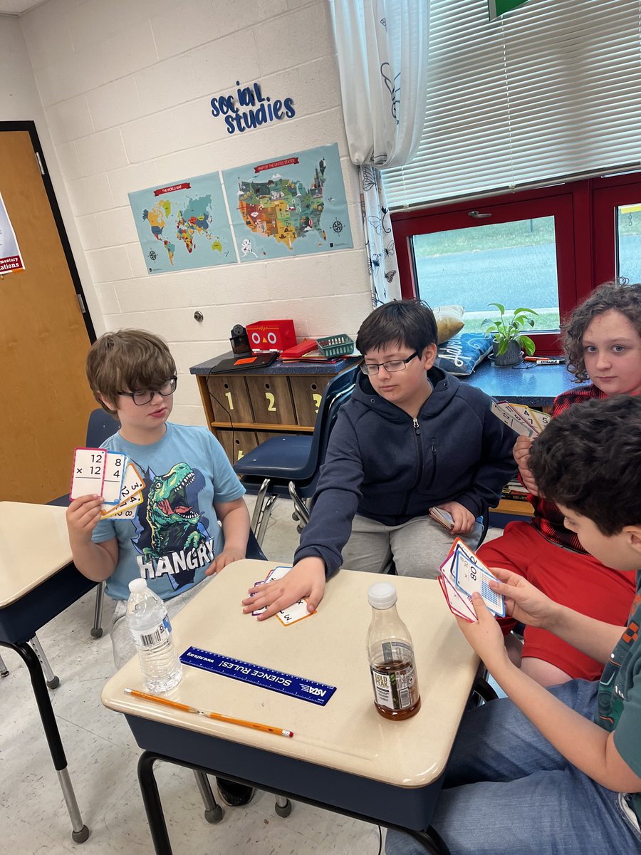 solleykerr's tweet photo. 5th graders created their own multiplication math fact games on a flex day! ⁦@SolleyAACPS⁩ #belonggrowsucceed https://t.co/AR6oJwl3MC