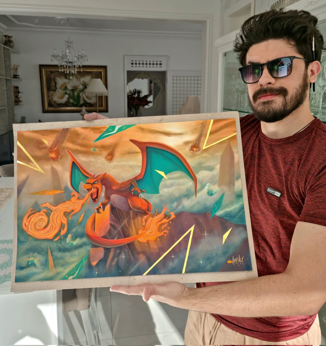 Apralf_art's tweet photo. Algoritmo me conecte com pessoas que gostem de pokemon 🤭🫶🏻

#pokemon #art #beard #zard #charizard https://t.co/VYc70nxoUf