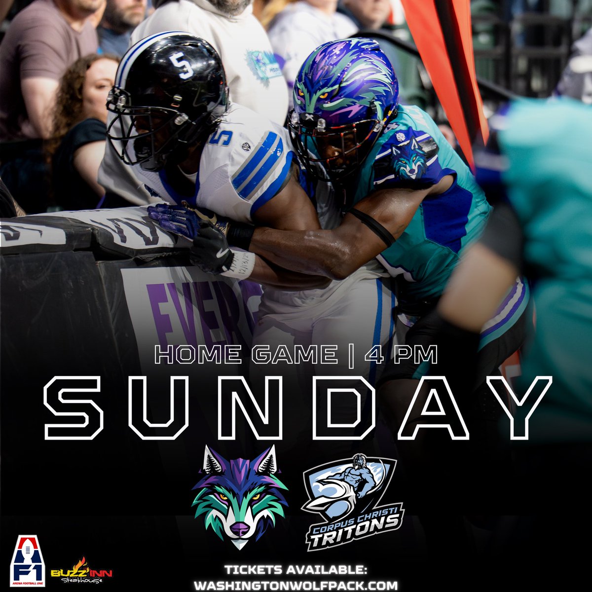 We’re back at home this Sunday — and it’s UNION SOLIDARITY NIGHT! 🚨 

🎟️ Grab your tickets now and rep the Pack:
ticketmaster.com/washington-wol…

#UnionStrong #Wolfpack #OneCommunity #ArenaFootball