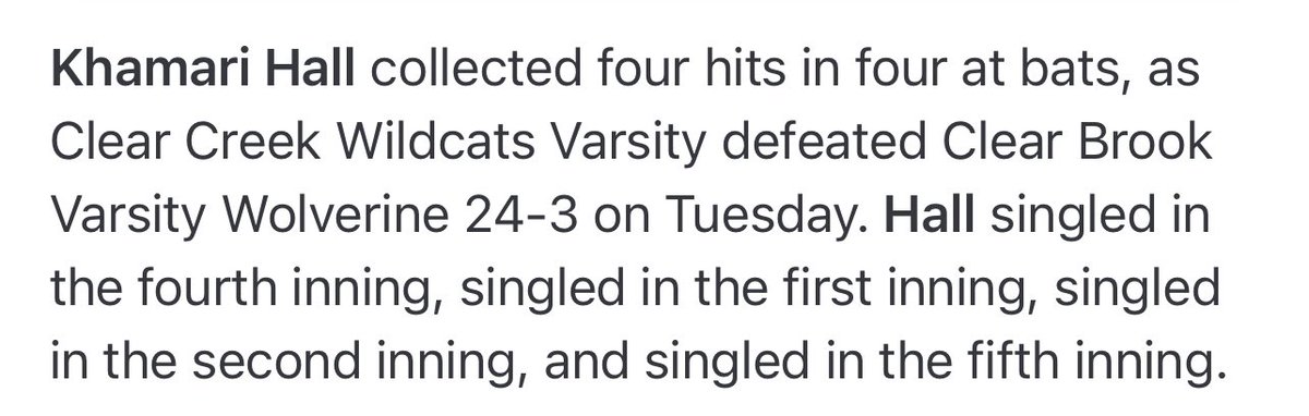 KhamariHall2025's tweet image. It was a singles kind of night @IG_Jackson18u @KcJackson00 @RazorbackSB @clearcreeksb