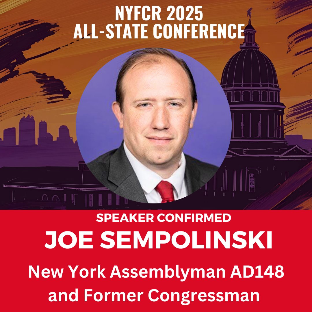 New York Federation of College Republicans (@nyfcrs) on Twitter photo Assemblyman <a href="/JoeSempo/">Joe Sempolinski</a> is CONFIRMED to speak at our All-State Conference this Saturday.
RSVP at the link in bio! Assemblyman <a href="/JoeSempo/">Joe Sempolinski</a> is CONFIRMED to speak at our All-State Conference this Saturday.
RSVP at the link in bio!