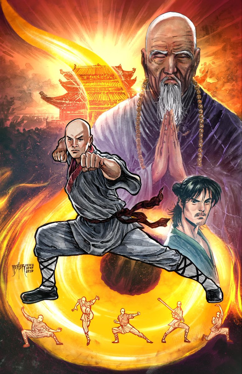 Shaolin heat inbound. Fa Sheng: Origins 3 is on the horizon.
🏯kickstarter.com/projects/thead… 🔥

#shaolin #kungfu #immortalstudios #indiecomics #kickstartercomics