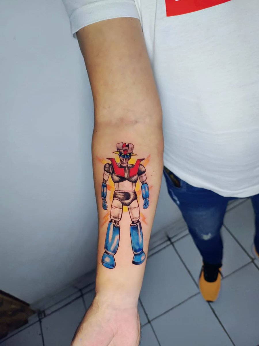 Eres amante del anime ?
Ya sea del nuevo o del vintage 
Con migo puedes hacerte ese personaje que ha marcado tu vida 
Tengo solo un par de espacios en abril 
Aprovecha alguno mandando mensajes para agendar 
#cdmx #tattoo #mazingerz