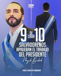 <a href="/panorama_sv/">panorama_sv</a> Estamos tan conformes con el presidente #Bukele , que si es posible ponerlo por tercera vez en la presidencia, lo haremos! 👊🏻