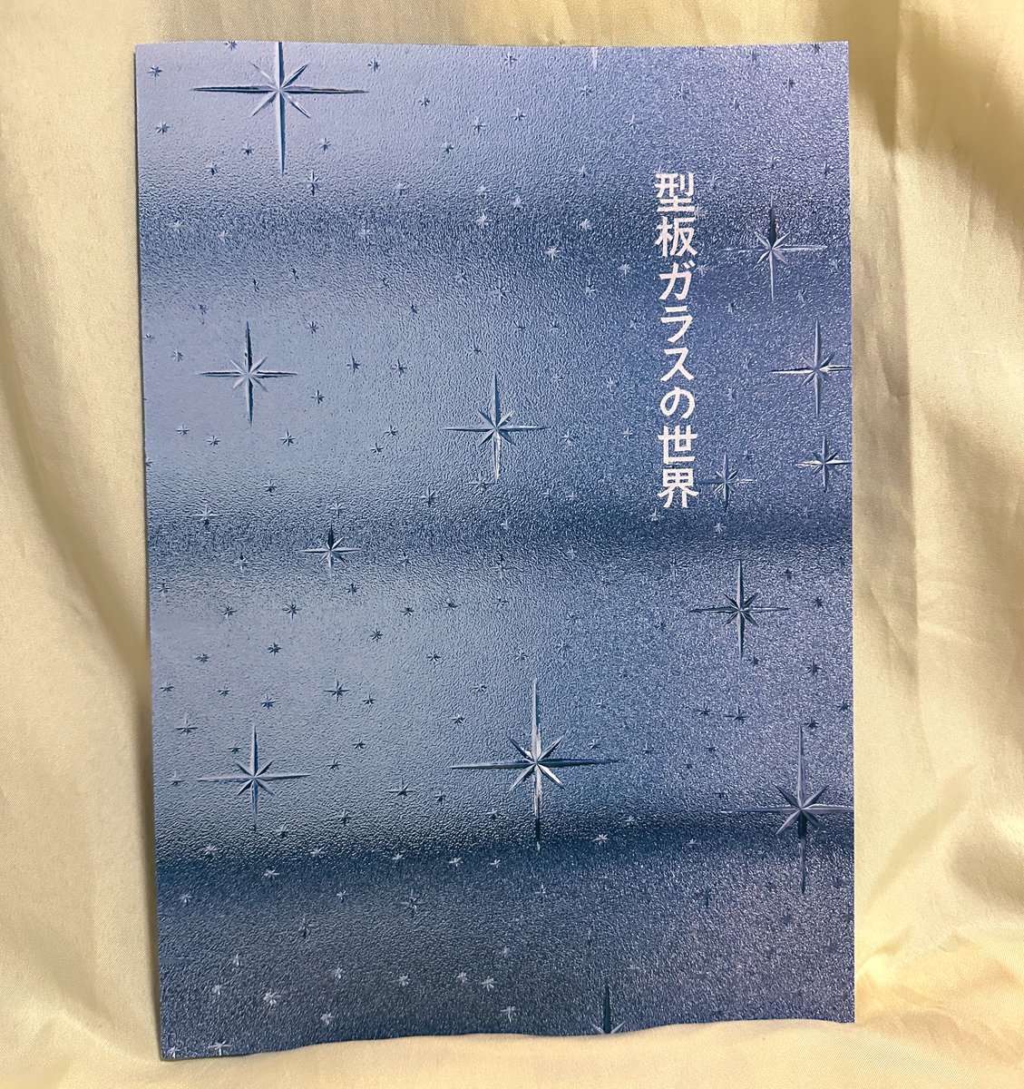 型板ガラスの世界』届きました！懐かしい模様のガラスから見たことの