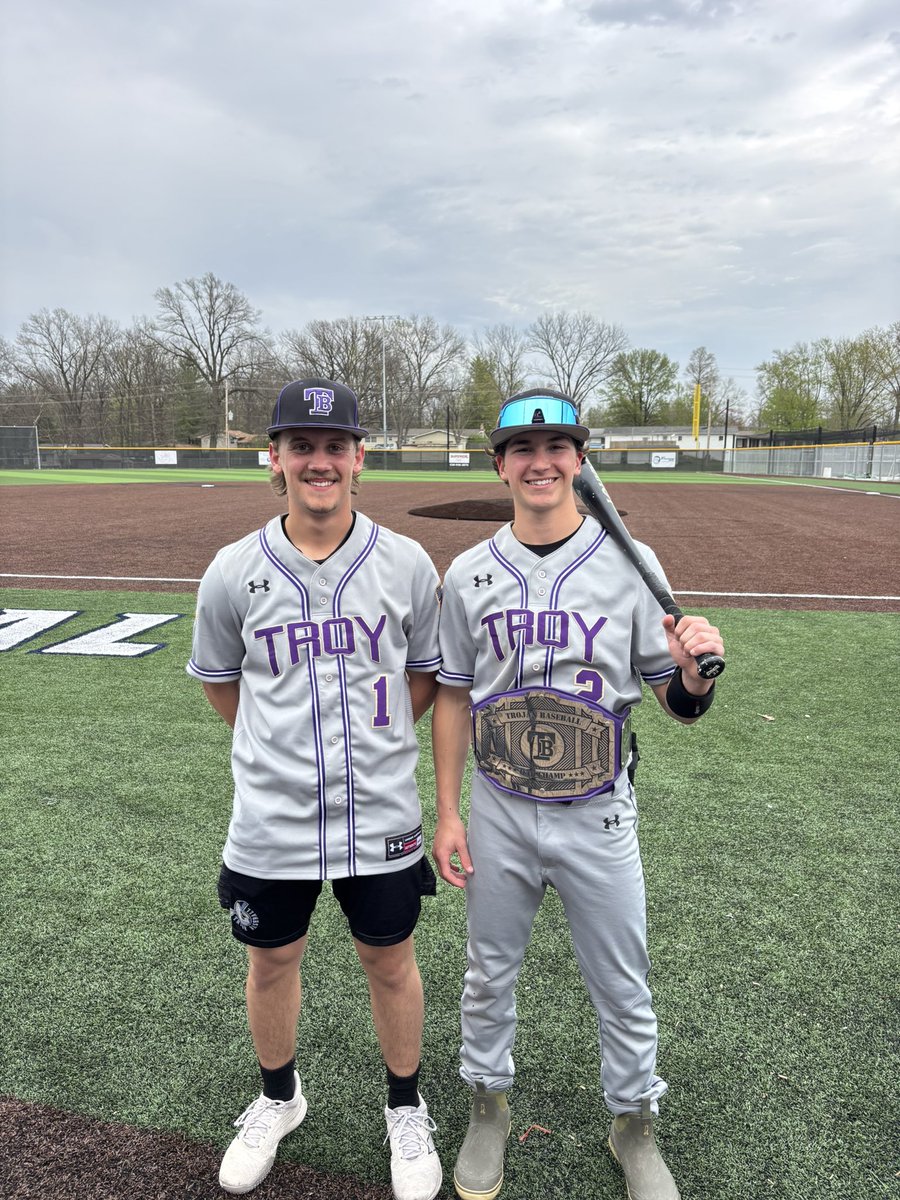 TROJANS earn the sweep in conference series over FHC! Improve to 2-0 in the GAC South and 7-5 overall on the season. 

TEAM MVP - Lance Stuckey throwing a CG on 77 pitches

QAB champ - Brady Eulinger 2QAB, 2RBI
