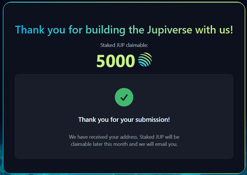 Muchas gracias <a href="/JupiterExchange/">Jupiter (🐱, 🐐)</a>