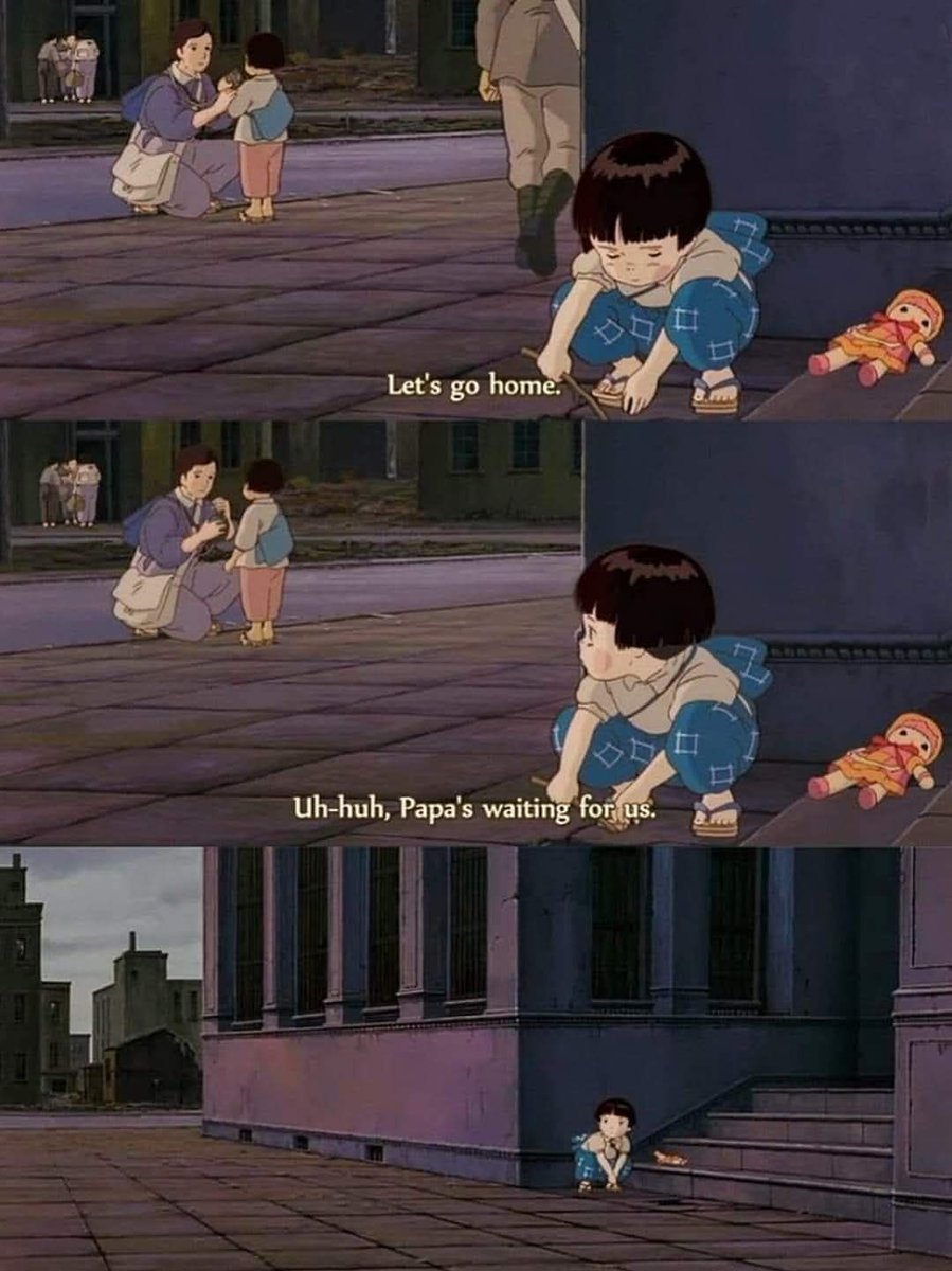 anime_'s tweet photo. Grave of the Fireflies (1988) https://t.co/7TOcPINa8D