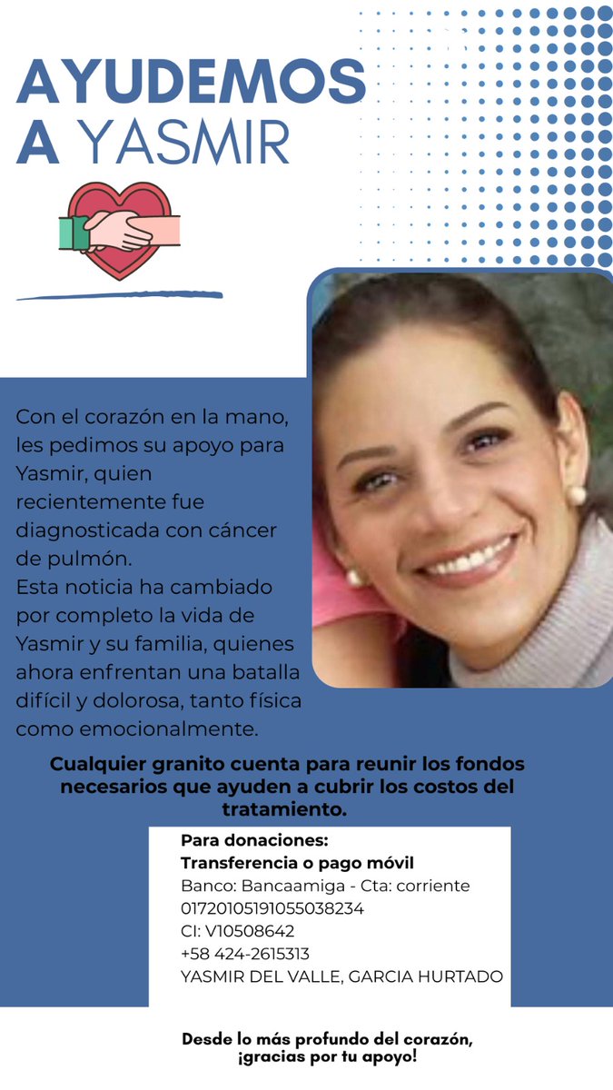 Eliojgm's tweet photo. Ella es mi tatica, una madre para mí. Hoy necesita de nuestra ayuda ya que fue diagnosticada con esta difícil enfermedad.

Sabemos lo difícil del tema salud en Venezuela. Cualquier granito de arena, sirve de mucha ayuda. Ayúdame a compartir y difundir está información. Gracias!❤️ https://t.co/RiwGjTH28e