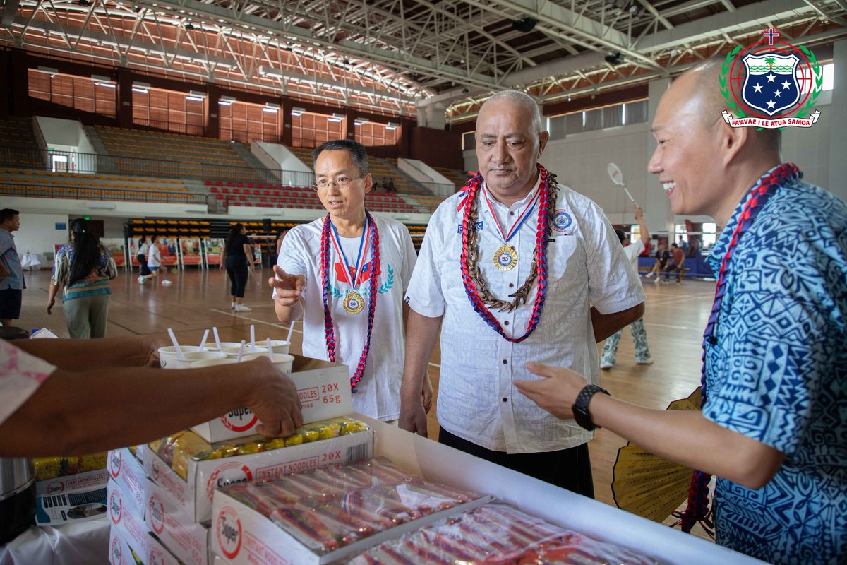 samoagovt's tweet image. CELEBRATING 50 YEARS CHINA-SAMOA SPORTS COLLABORATION

#KeynoteSpeech 
#MinisterofSportsandRecreation 
#SamoaandChina50YearsinSports 

Read more: shorturl.at/GweWD 
Video: facebook.com/share/v/1HQL8d…