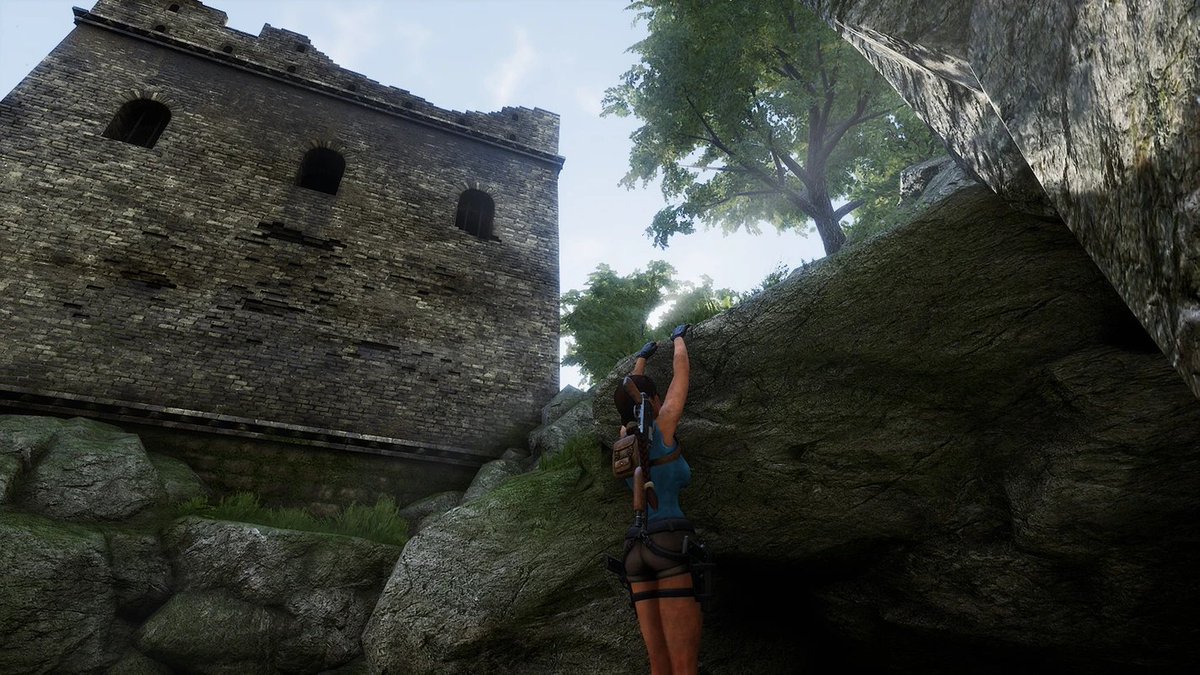 LudarkTomb's tweet photo. I really, really wanted a Lara Croft - Tomb Raider 2 remake in Unreal Engine 5. I love this game, it has a lot of potential and the water levels could use some shining. #playstation #sony #remaster #xbox #microsoft #switch #nintendo #classic https://t.co/keAQVgOGe3