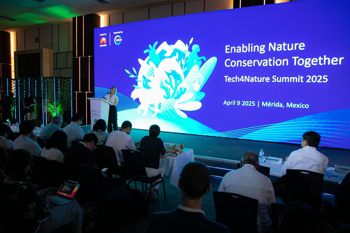 HUAWEI_TECH4ALL's tweet image. #Huawei, @IUCN, and local partners launch the second phase of the Tech4Nature project in Mexico during the #Tech4Nature Summit 2025, to strengthen jaguar protection in the Dzilam de Bravo State Reserve. Together for nature conservation!
Special thanks to @SEMARNAT_mx,…