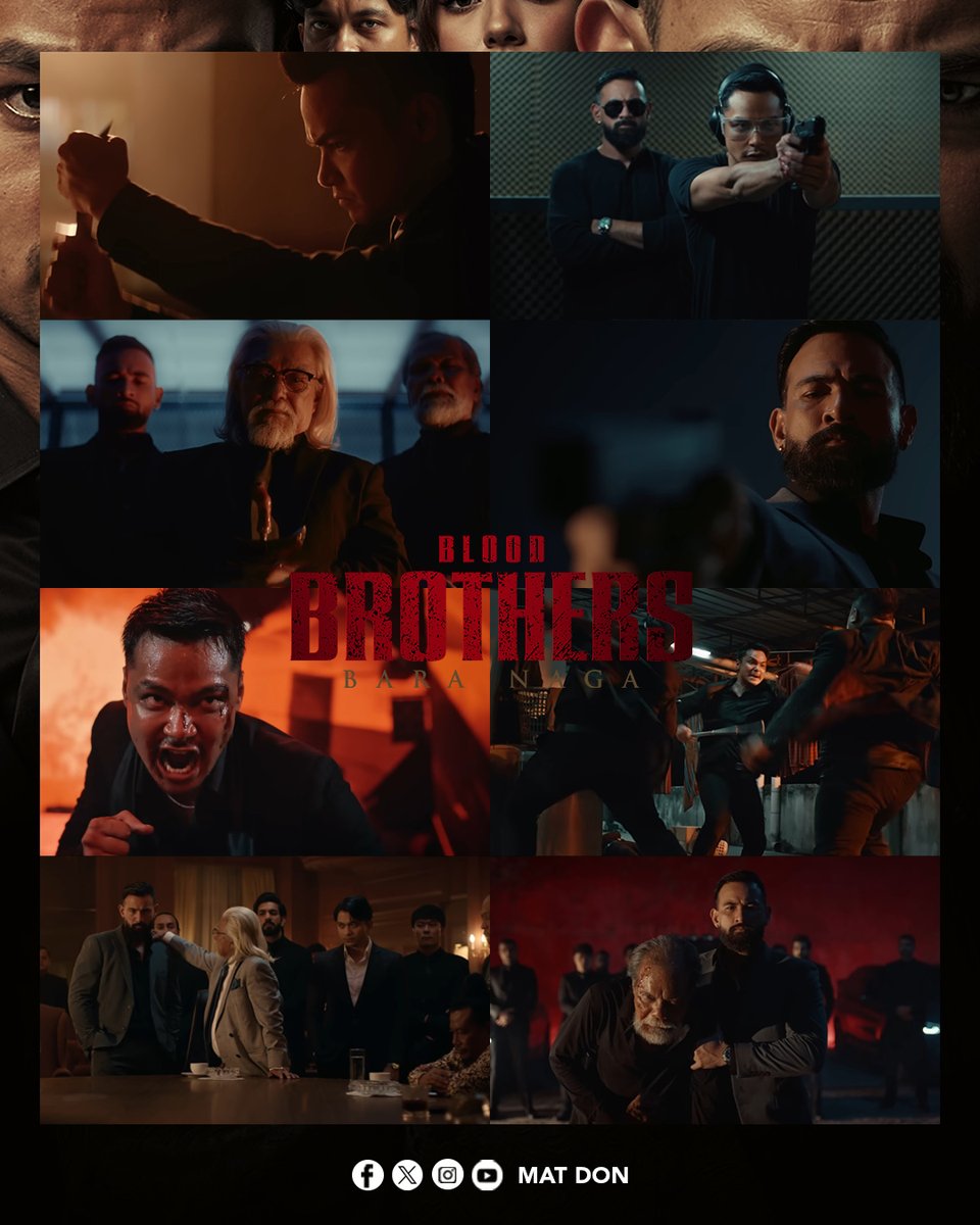 Don_Aziz's tweet photo. Blood Brothers (2025) memberikan aku sebuah pengalaman sinema (untuk filem lokal) yang lama aku dambakan bagi filem bertemakan gangsterism setelah dikecewakan berkali - kali  dengan filem gangsters yang lemah &amp; tidak menarik. 

Ulasan penuh di bawah.

#sinematdon
#BloodBrothers https://t.co/Kt6c6KysPZ