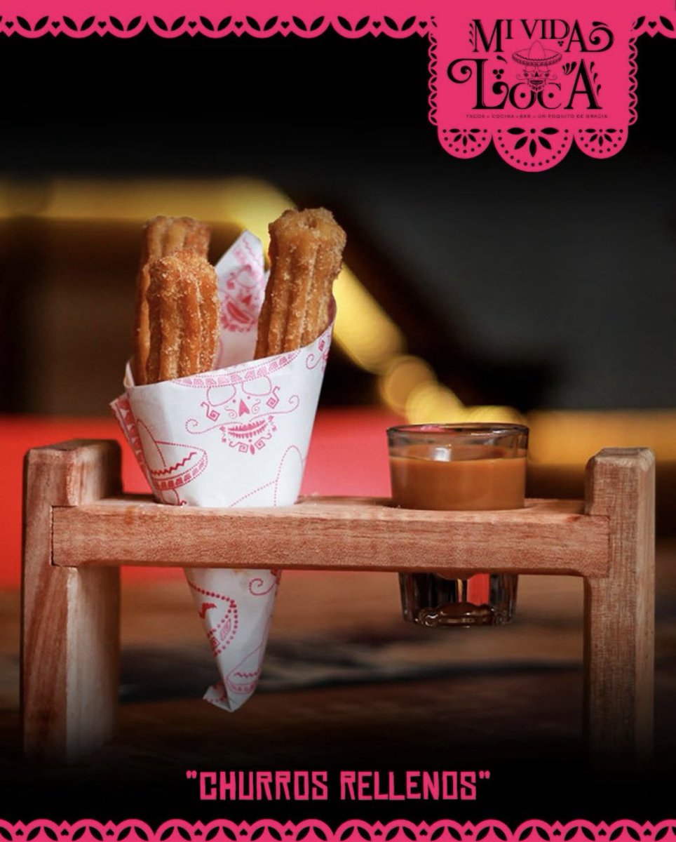 MiVidaLocaTacos's tweet photo. ¿Antojos dulces?
Ven a probar nuestro #ChurrosRellenos.
#MiVidaLoca #Deli #CocicinaMexicana #Querétaro https://t.co/kxTK0x7ZzN