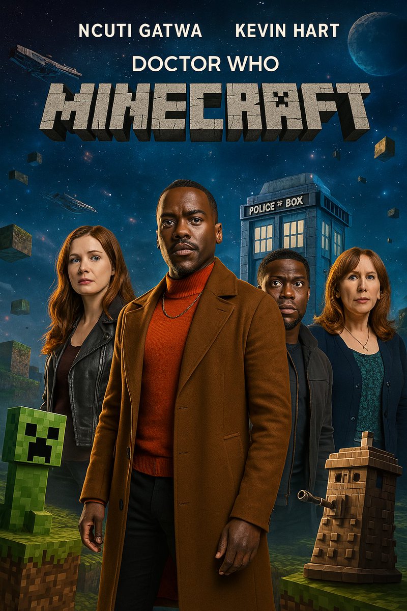 toaster_artist's tweet photo. What if a Doctor Who Minecraft movie was a thing?
#DoctorWho #ncutigatwa #kevinhart #MinecraftMovie #soraArt https://t.co/NyEsuH6TBy