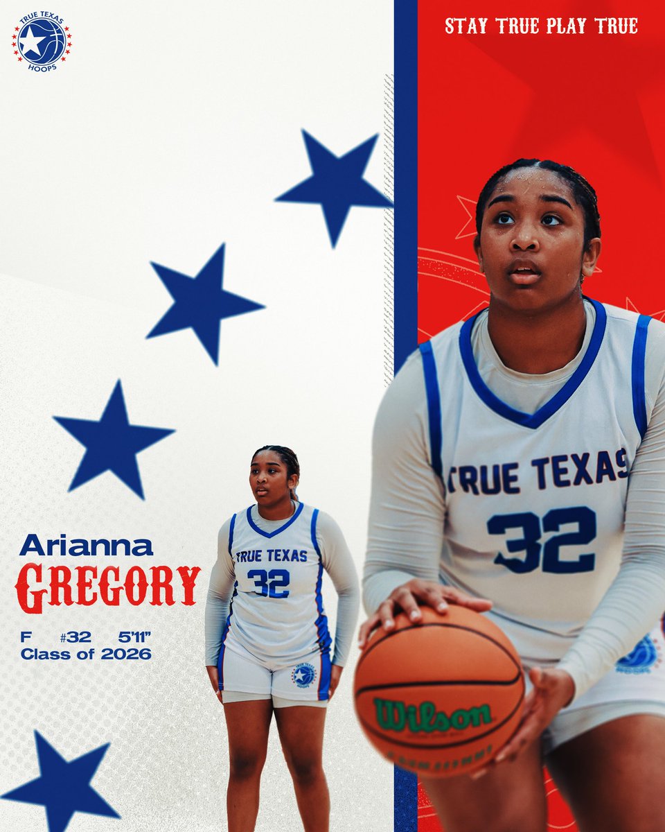 TeamKiddTexas's tweet photo. Arianna “Ari” Gregory | Class of 2026 | 5’11 F
Versatile, high-IQ player who thrives in multiple roles. Finishes through contact, embraces physical play, and competes with intensity. A top performer at The Prime Event in Mansfield.
#tths40 #Staytrueplaytrue #tths40family 🎥: @billionairevsn