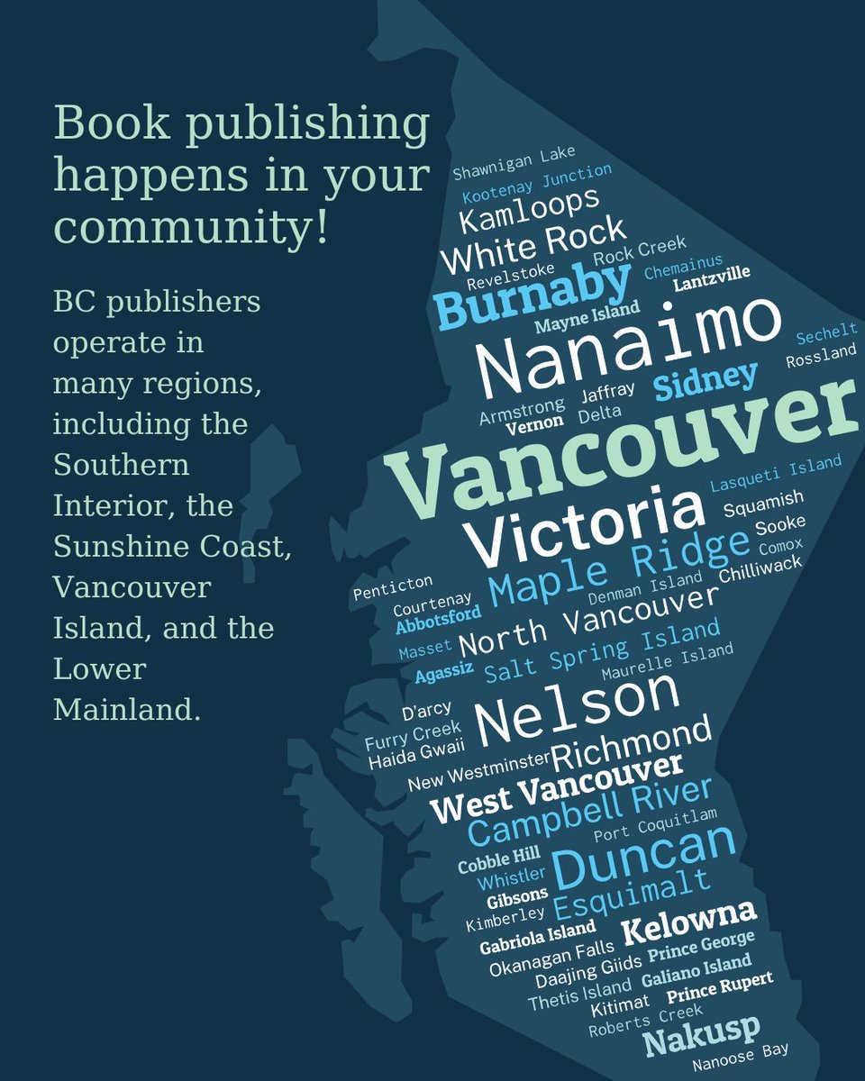 We hope you'll join us on April 15 in recommitting to supporting the local authors, publishers, bookstores and more that keep our literary scene thriving. 

buff.ly/TnAztsl 

#BCBookDay #ReadLocalBC #ShopLocal #SupportCanadian