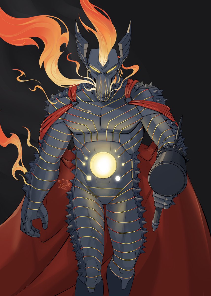 CatMurdock_Art's tweet photo. MCOC MASH-UP MONDAY #246 @MarvelChampions !

Beta Ray Bill + The Destroyer =  Beta Ray Obliterator

🐴🪐🔥

One of those drawings that sounds like a simple idea in my head and then actually turns out to be a lot of  work haha  (hence the wednesday post) https://t.co/HGAzBrg2fg
