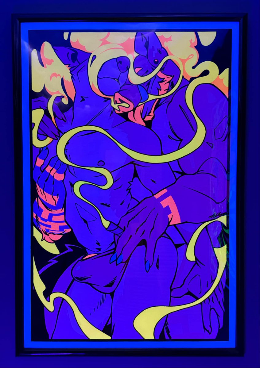 ZIGGY-AD🔜TFF (@teddywoofington) on Twitter photo Time to reveal our new blacklight art here at #TFF2025 #TFF we have been super excited to finally get this project rolling 😜
Made by the one and only <a href="/TimebombDogArt/">Ticking Timebomb 🧨</a>
Your are awesome and we thank you bunches🥰
Check us out at the dealers den.
(The Barkside) Time to reveal our new blacklight art here at #TFF2025 #TFF we have been super excited to finally get this project rolling 😜
Made by the one and only <a href="/TimebombDogArt/">Ticking Timebomb 🧨</a>
Your are awesome and we thank you bunches🥰
Check us out at the dealers den.
(The Barkside)