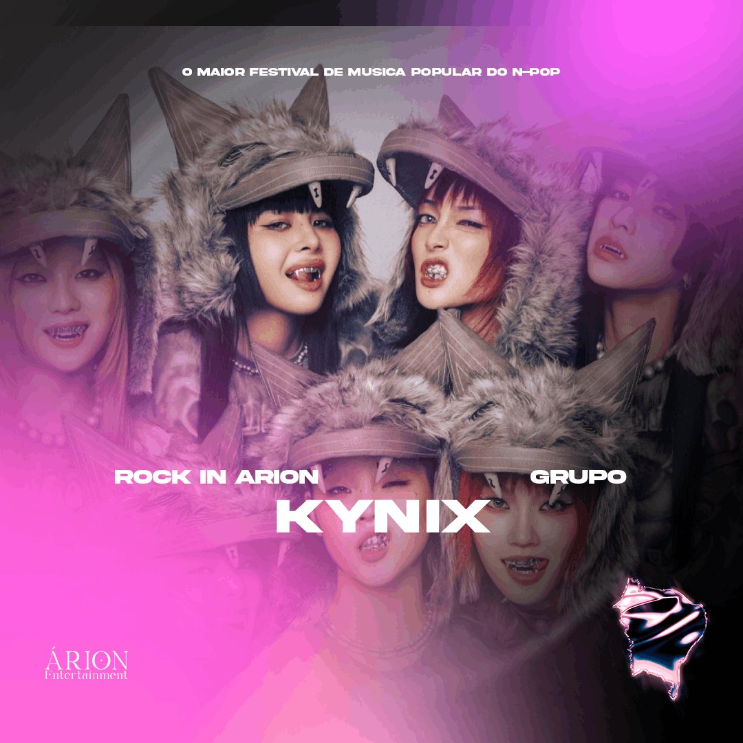 ⠀ ⠀ ⠀ 🔹 ÁRION ENTERTAINMENT

⠀ ⠀ ⠀  ⠀       THE FIRST FESTIVAL
⠀ ⠀ ⠀               [ROCK IN ÁRION]
⠀ ⠀ ⠀                LINEUP REVEAL 

⠀      ⠀  ARTISTA: <a href="/KYNIX_ARION/">KYNIX</a>

⠀   #ROCKINARION #WORLDFESTIVAL
#THEFIRSTFESTIVAL #CUNET #ARIONENT