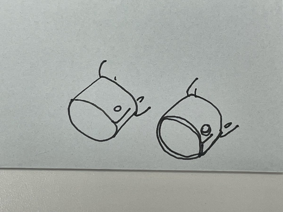 袖なんだが、二重線でちょっとした厚みをもたせる 