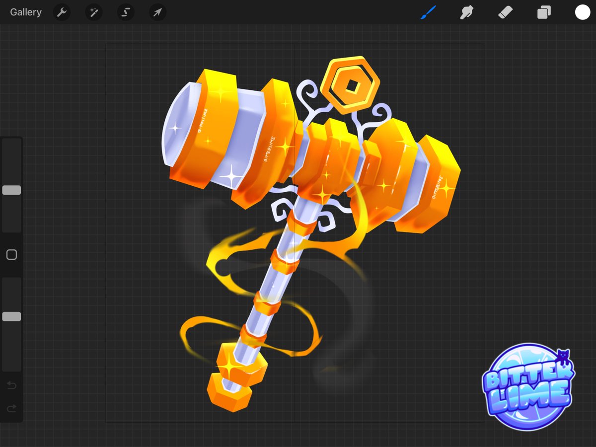 BitterLemons101's tweet image. Robux Hammer Vector ✨ 
#robloxart | #RobloxDev | #ROBLOX