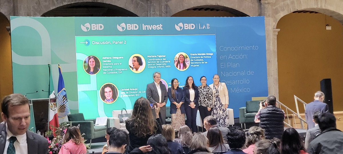 Adriana Oseguera Gamba (@adrianaog) on Twitter photo Hoy <a href="/el_BID/">Banco Interamericano de Desarrollo</a> armó un gran panel en el que, junto con colegas de <a href="/mujeresgobmx/">Secretaría de las Mujeres</a> y <a href="/Tu_IMSS/">IMSS </a>, expusimos la visión, los retos y las acciones que estamos ya trabajando para la construcción de un Sistema Nacional y Progresivo de Cuidados en México. Hoy <a href="/el_BID/">Banco Interamericano de Desarrollo</a> armó un gran panel en el que, junto con colegas de <a href="/mujeresgobmx/">Secretaría de las Mujeres</a> y <a href="/Tu_IMSS/">IMSS </a>, expusimos la visión, los retos y las acciones que estamos ya trabajando para la construcción de un Sistema Nacional y Progresivo de Cuidados en México.