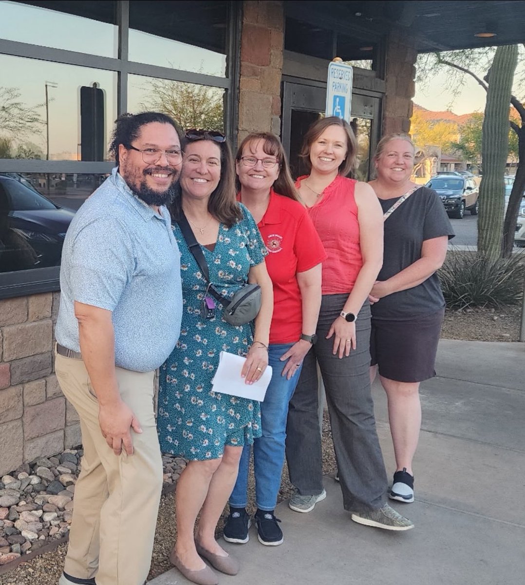 jaimehansendvu1's tweet photo. Had an amazing night w/ incredible friends & collaborators! We dove into current computer science competitions & shared exciting plans for summer PD. So grateful for this inspiring community! #EdTech #PDPlanning #STEMEdu
@DVUSD @michelle_coots @csteachersorg @mckinj01 @SellKaty https://t.co/Tz6GGo1lDz