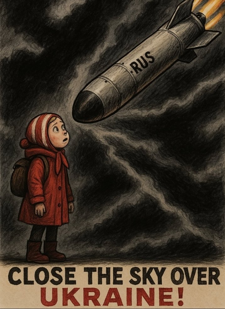 <a href="/rshereme/">Roman Sheremeta 🇺🇸🇺🇦</a> CLOSE THE SKY OVER UKRAINE 🇺🇦
Close the sky and protect Ukrainian civilians
Close the sky and protect Ukrainian children from russian barbarians. 
C L O S E  T H E  S K Y 
#SkyShieldNow 
#StandWithUkraine