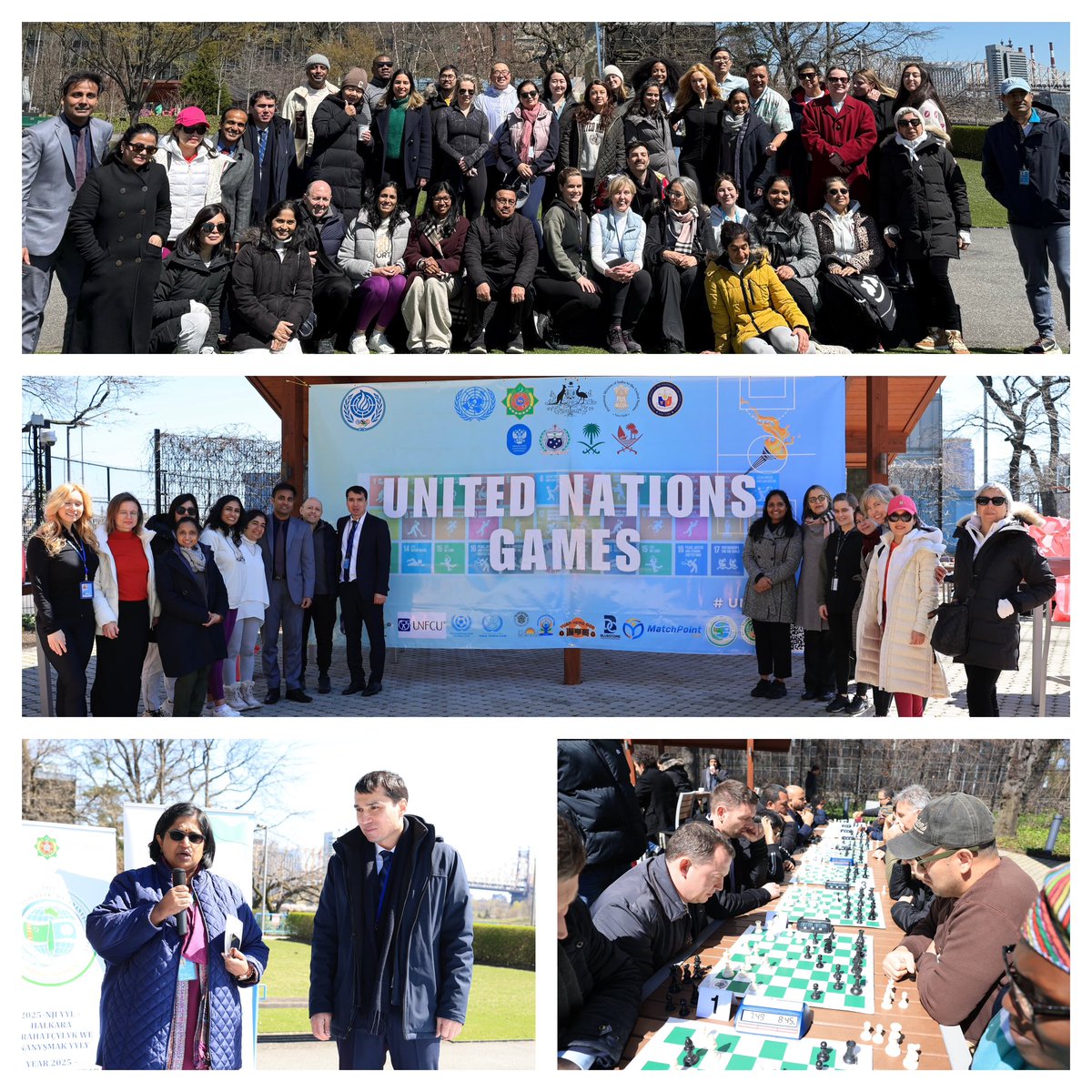 IndiaUNNewYork's tweet photo. #IndiaAtUN

Enthusiastic participation at #yoga and #chess competitions organized by @IndiaUNNewYork as part of the second @UN games. 

Thanks to all participants. 
Congratulations to the winners. https://t.co/cAZBxvvfsN