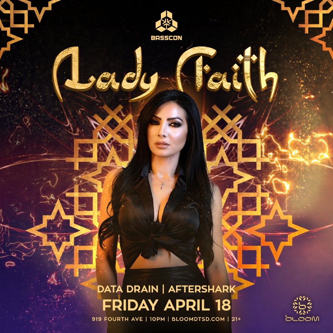 DataDrainx's tweet photo. NEW SHOW ANNOUNCEMENT!

I’m excited to announce that I’ll be performing direct support for @bassconmassive  presents @djladyfaith  @BloomDTSD on Friday April 18th!

Tickets are in my bio this is going to be a crazy show I have a ton of new music to drop cant wait!! https://t.co/uNdjWE6WEm