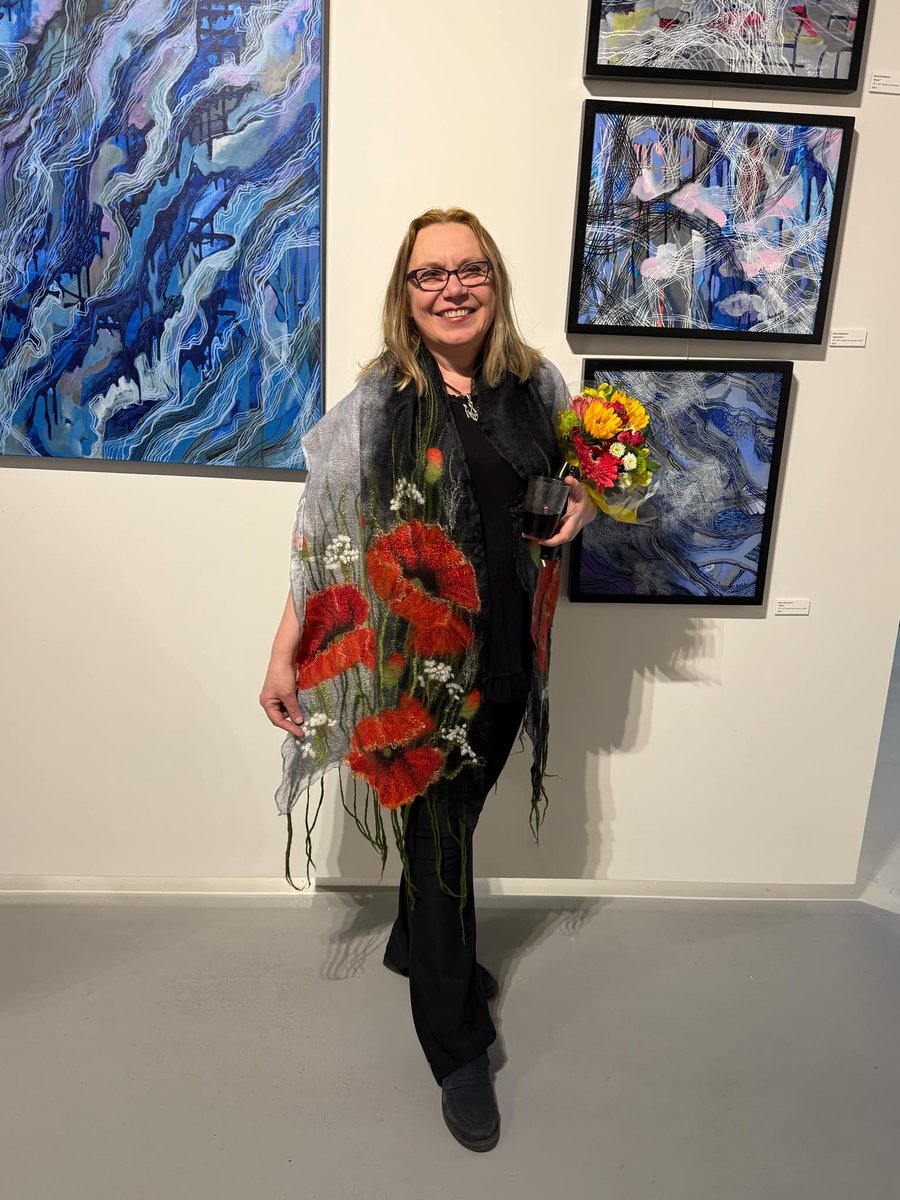 EDiadenko's tweet photo. Art opening at Chicago Grand Gallery on April 4th, 2025. My artwork. https://t.co/p3D0rJ0LKk