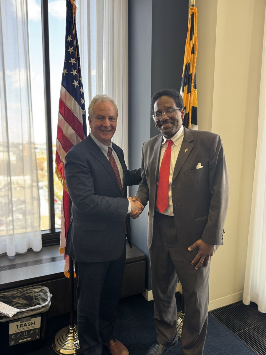 Always great to see our friends in the Maryland Congressional delegation to talk about <a href="/UofMaryland/">Univ. of Maryland</a>’s top federal priorities.  #goterps!