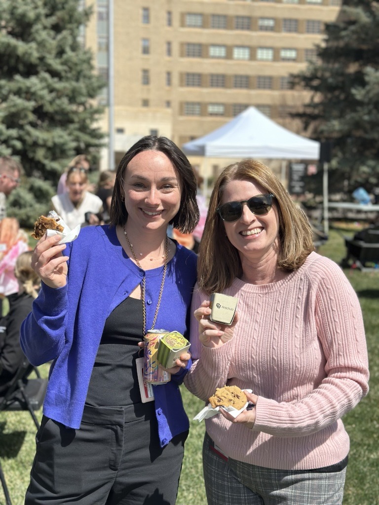 CUDeptMedicine's tweet photo. Spring is here, and so is First Bloom at @CUAnschutz! 🌼 Our team stopped by to grab some basil, cookies, and good vibes. A beautiful way to welcome the season and spend time in community. #FirstBloom https://t.co/PTKfziIc1y