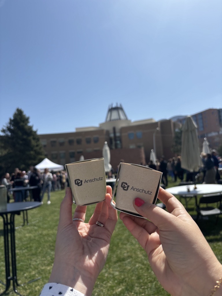 CUDeptMedicine's tweet photo. Spring is here, and so is First Bloom at @CUAnschutz! 🌼 Our team stopped by to grab some basil, cookies, and good vibes. A beautiful way to welcome the season and spend time in community. #FirstBloom https://t.co/PTKfziIc1y
