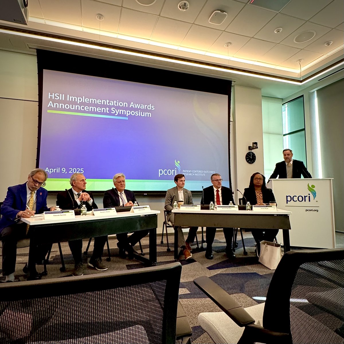 WadeSwenson's tweet photo. ๐ Huge congrats to Zack Scroeder for representing the Rural Cancer Institute at #PCORIโs #HSII!
He joins national leaders from @ACCinTouch, @American_Heart, @ASCO, @AdventHealth, and @MercyHealth to advance evidence-based practices in health systems. https://t.co/GpJn7XQRcr
