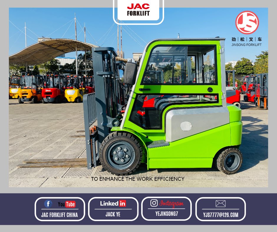 yejinsong7's tweet photo. 3000kg Electric forklift (Lithium battery)
#jackforklift #yjsforklift #stacker #jsforklift #劲松叉车 #forklift #forklifts #jacforklift #jacforkliftchina #forkliftdriver #вилочныйпогрузчик #maquina #지게차 #heftruck #รถยก #empilhadeira #gabelstapler #pallettruck #electricforklift https://t.co/PlXR1jiZPh