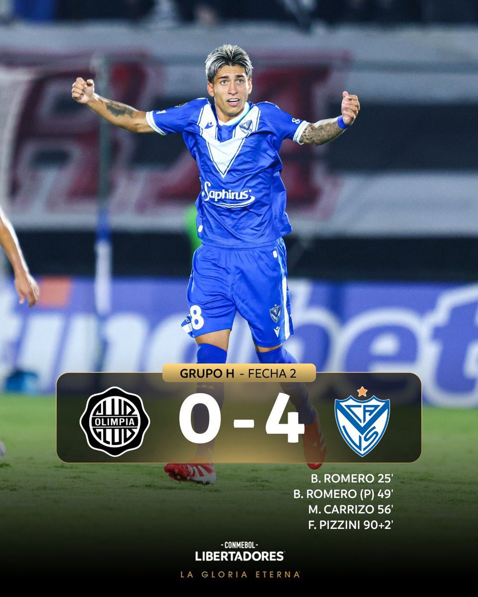 porquetendencia's tweet photo. "Vélez":
Por su victoria ante Olimpia en la #Libertadores https://t.co/YTVHA03fnY
