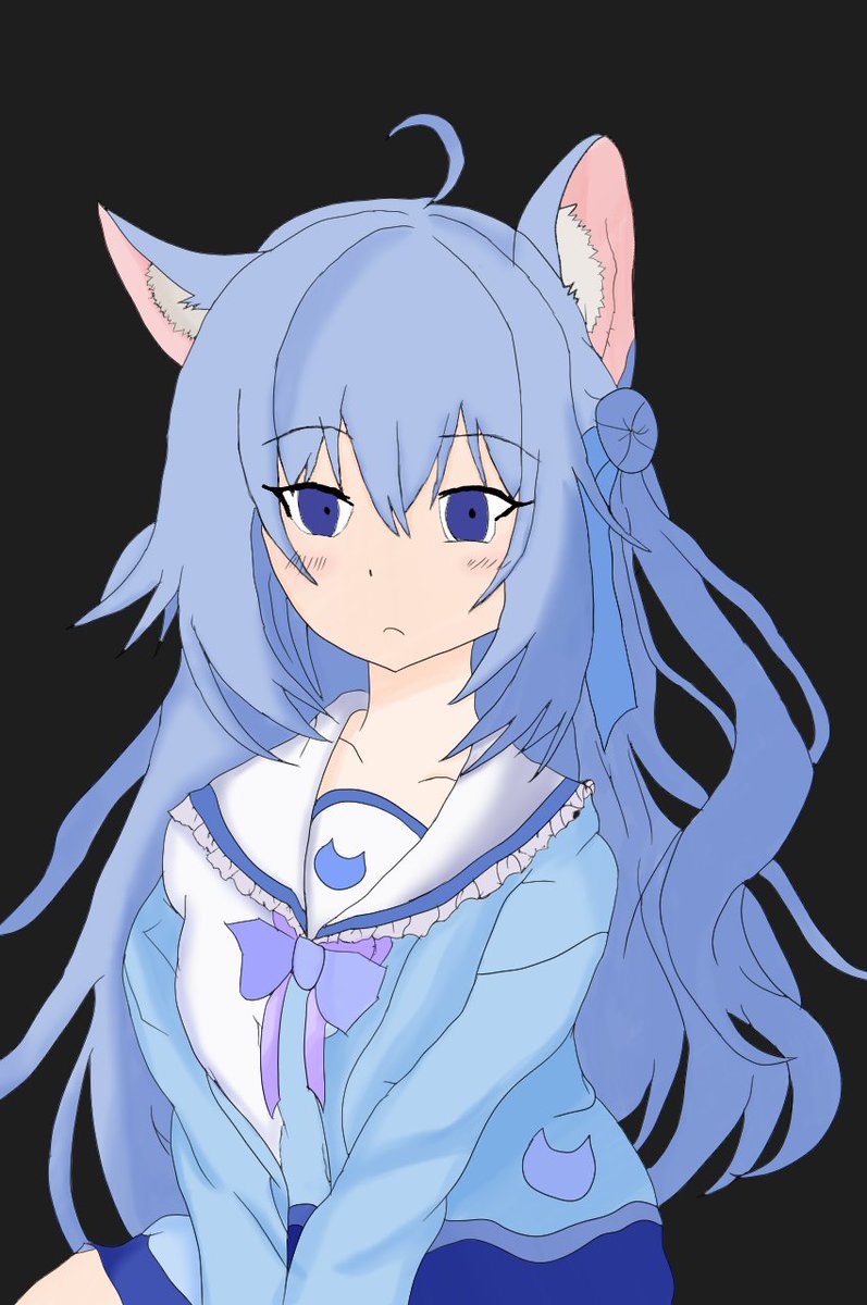 mortismint's tweet image. Number 3. Definitely not perfect by any means. But for my 3rd drawing with actual (somewhat) shading, I'd say a big step up from my previous one :D
(Also this one took roughly 7-8 hours)
Might finish it, not entirely sure, because I don't wanna burn myself out on one picture lol