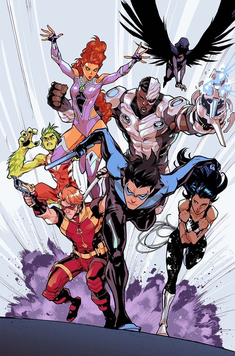 myawrldofcomics's tweet photo. Daily Nightwing! Featuring the Titans https://t.co/p8esijfrzr