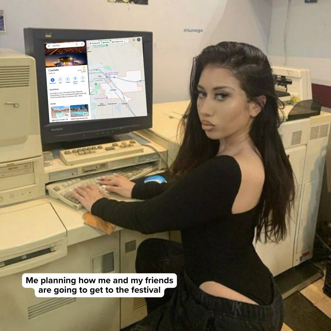 Planning to go to a festival is actually a full-time job

#memes #music