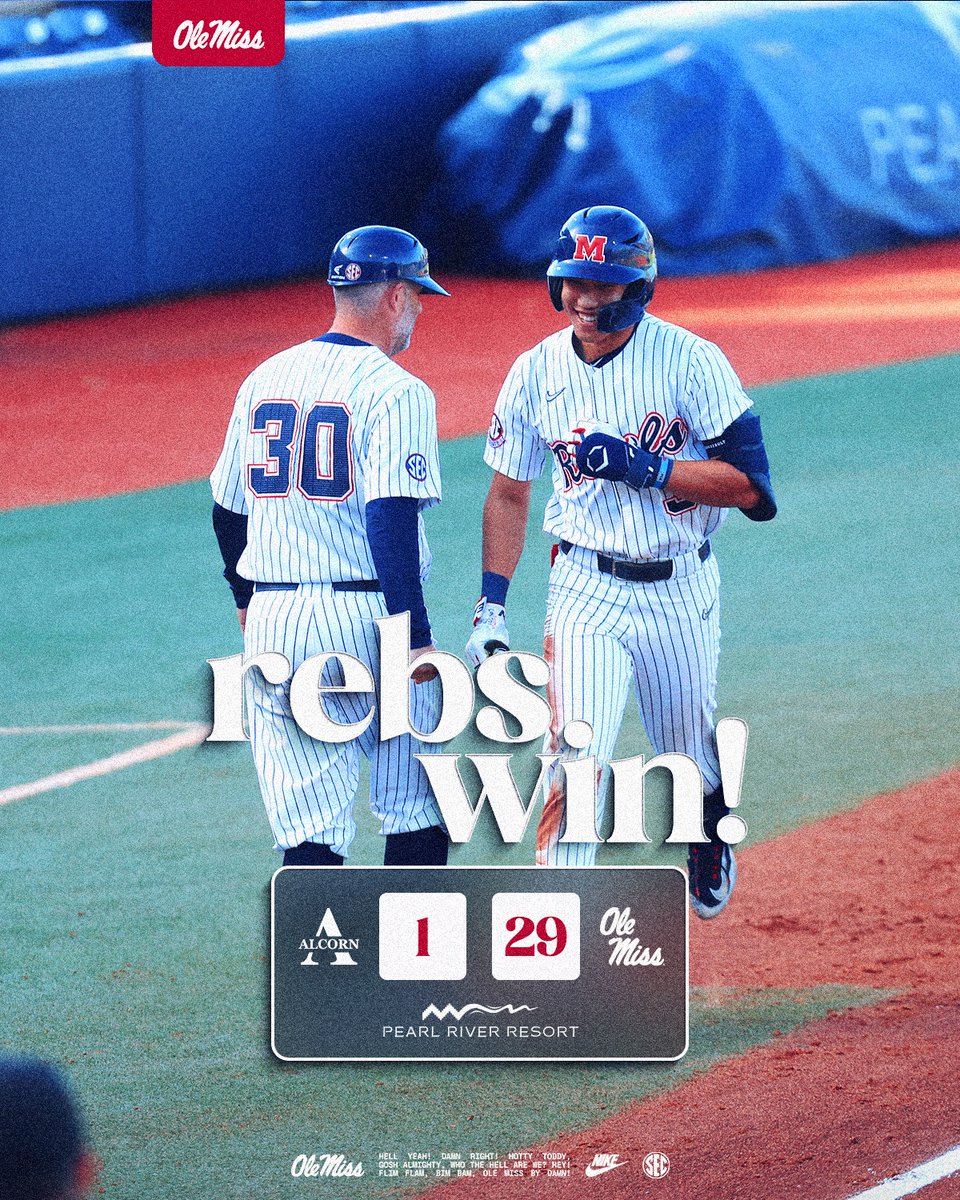 Most runs scored in a single game in program history‼️

#HottyToddy