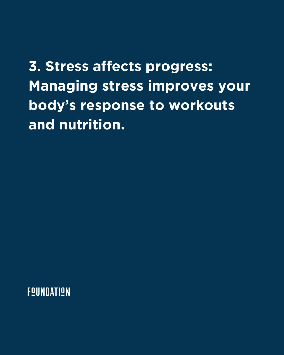 foundation_gym's tweet photo. Want to feel human again? Here's the truth about sleep, stress, and fitness! https://t.co/EDMj9cbzAq