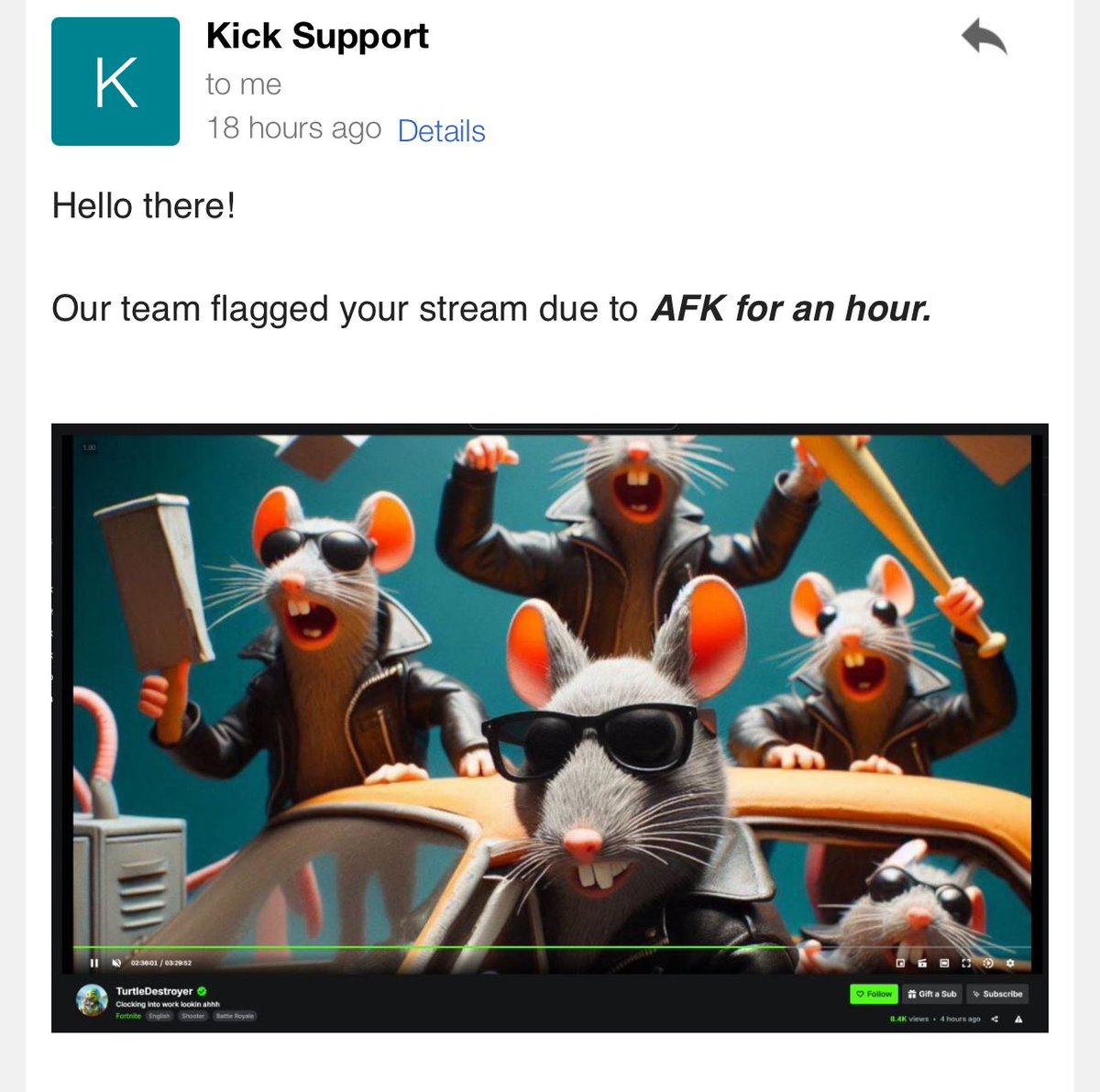 Turtle from Good Griefs tweet media