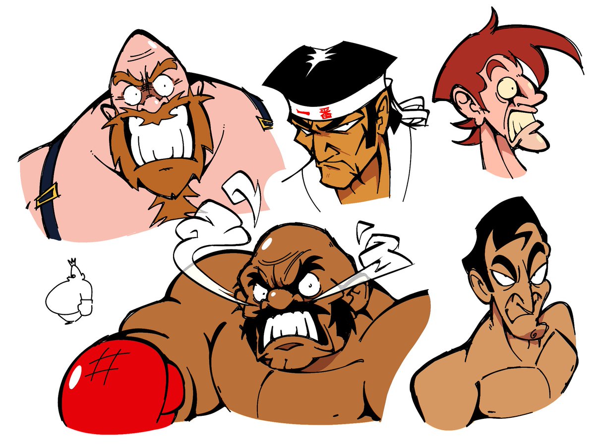 been in a bit of a punch-out mood recently